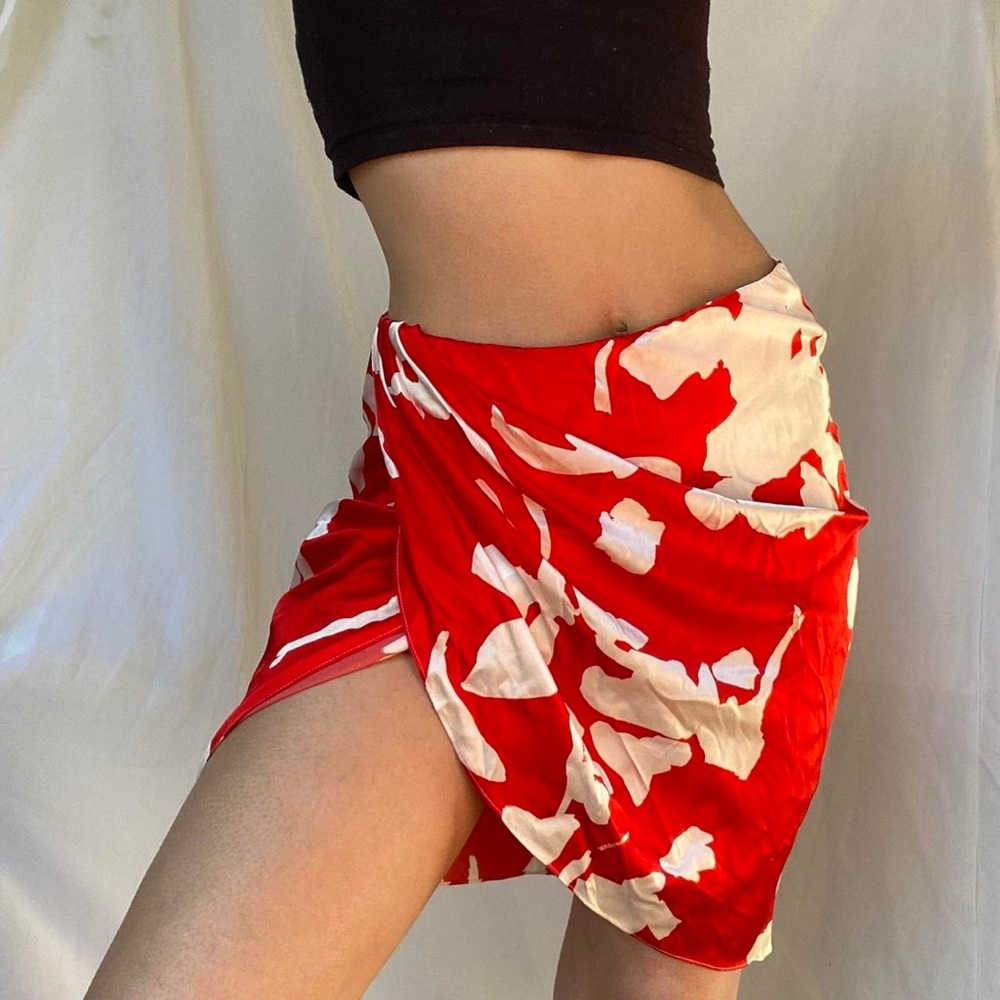 Caroline Constas silk skirt